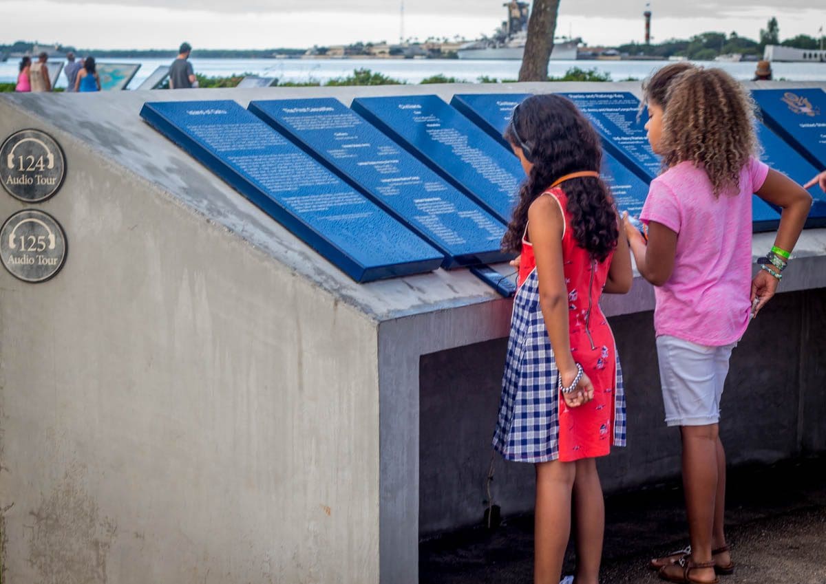 Visiting Pearl Harbor with Kids